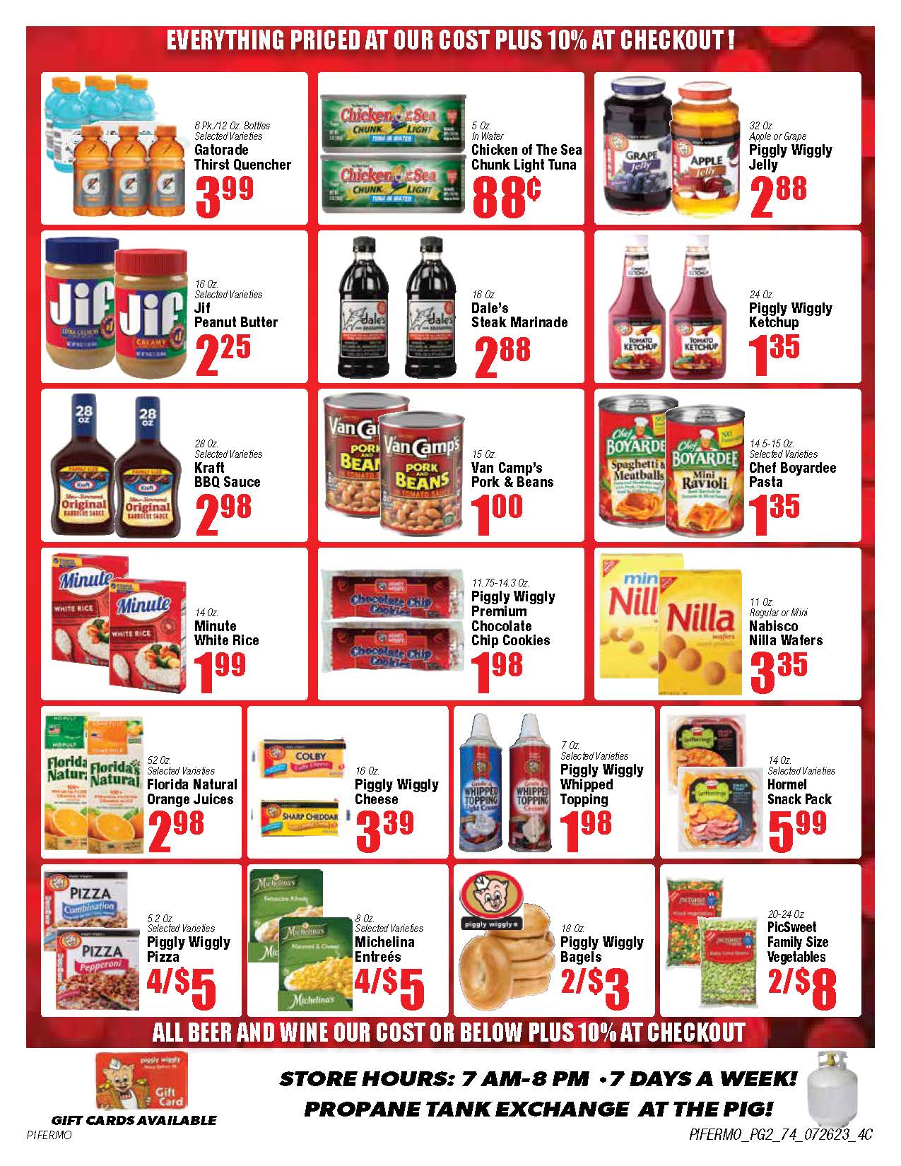 weekly piggly wiggly ad